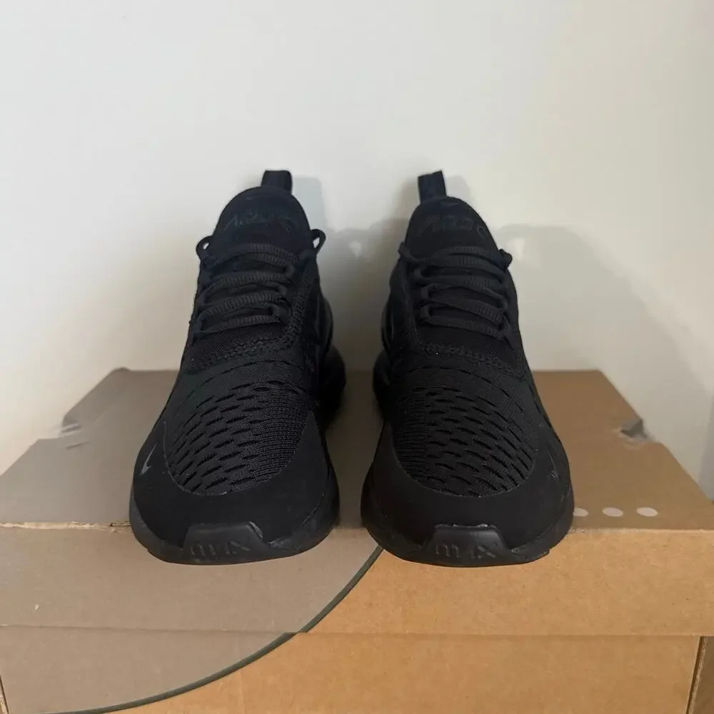 Nike Air Max 270 ‘Triple Black’ Women Sneakers- SZ 6